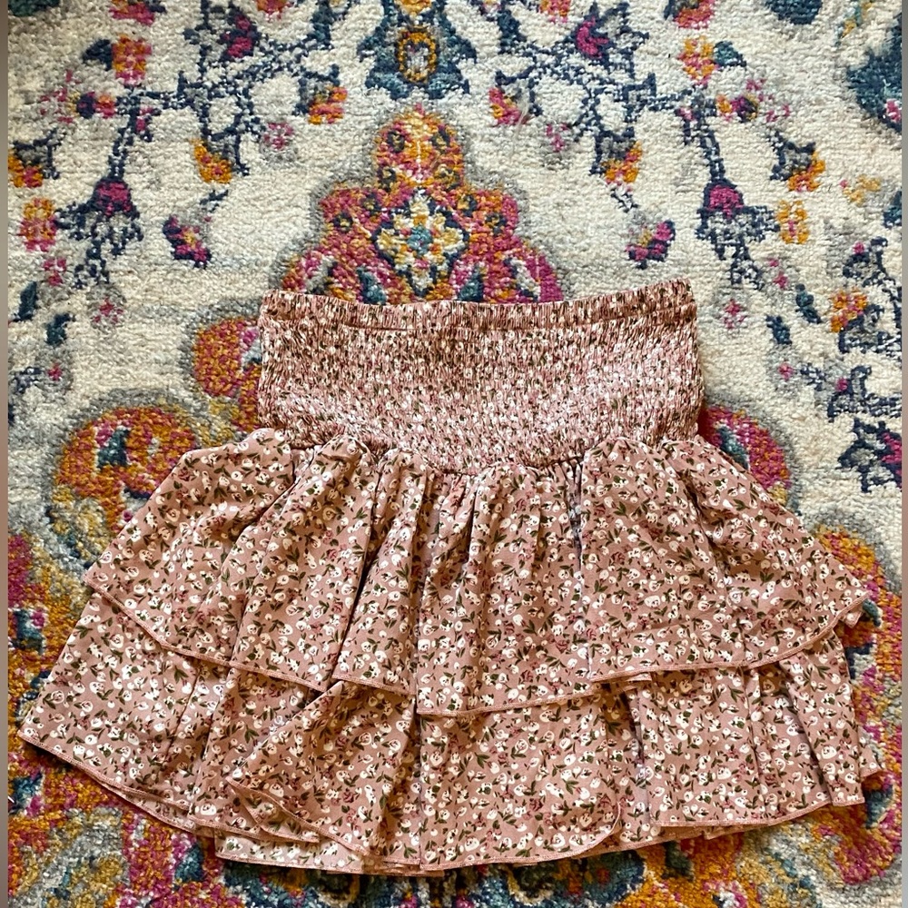 FLORAL SKIRT